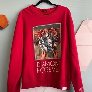 Diamonds Are Forever Diamond Supply Co. Pull-Over Crew Neck